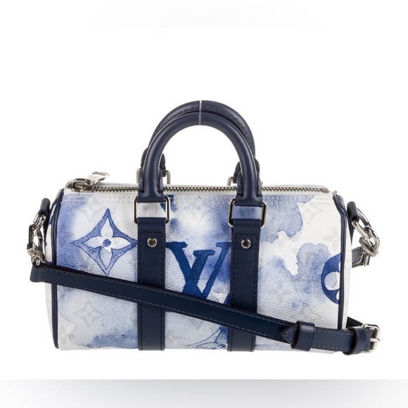 Louis Vuitton 2021 Monogram Watercolor City Keepall Bandouliere XS - Picture 1 of 5
